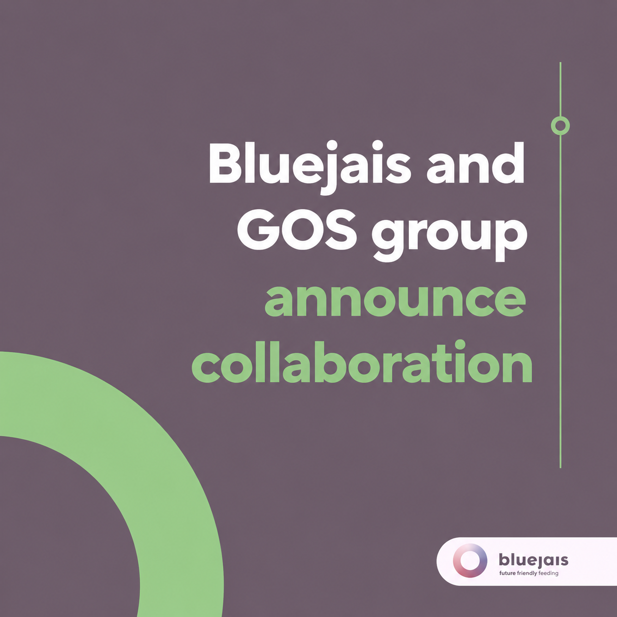 Bluejais en GOS Group kondigen samenwerking aan